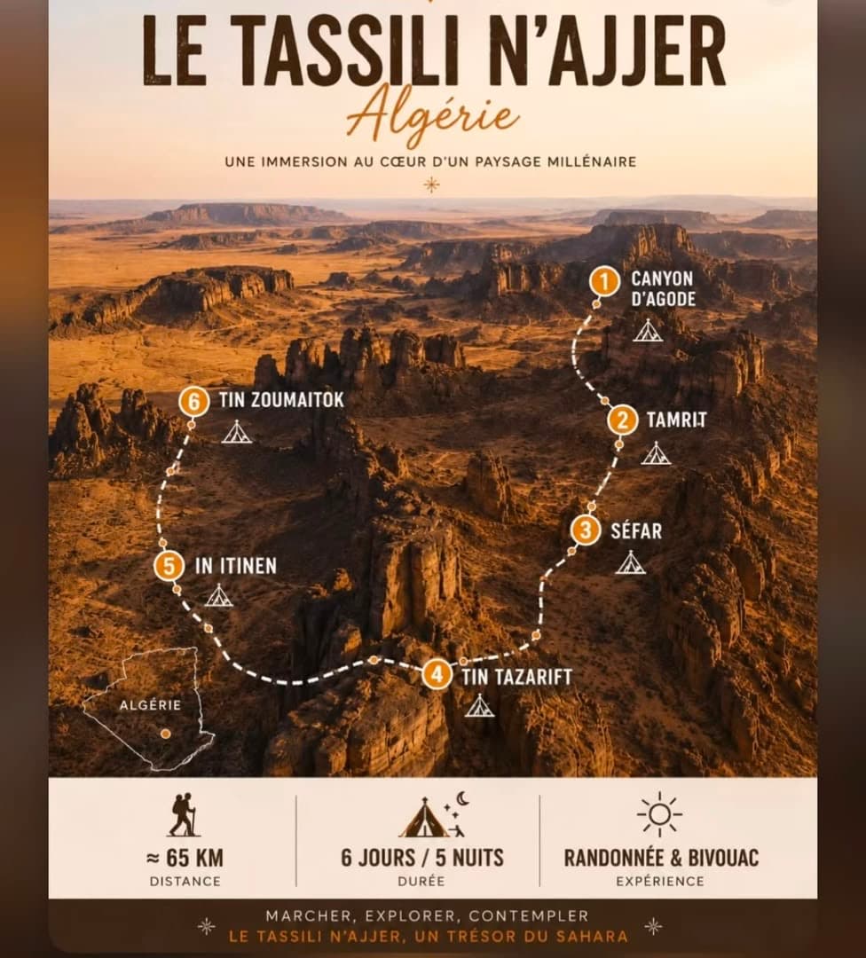 التاسيلي ناجر — 7 أيام